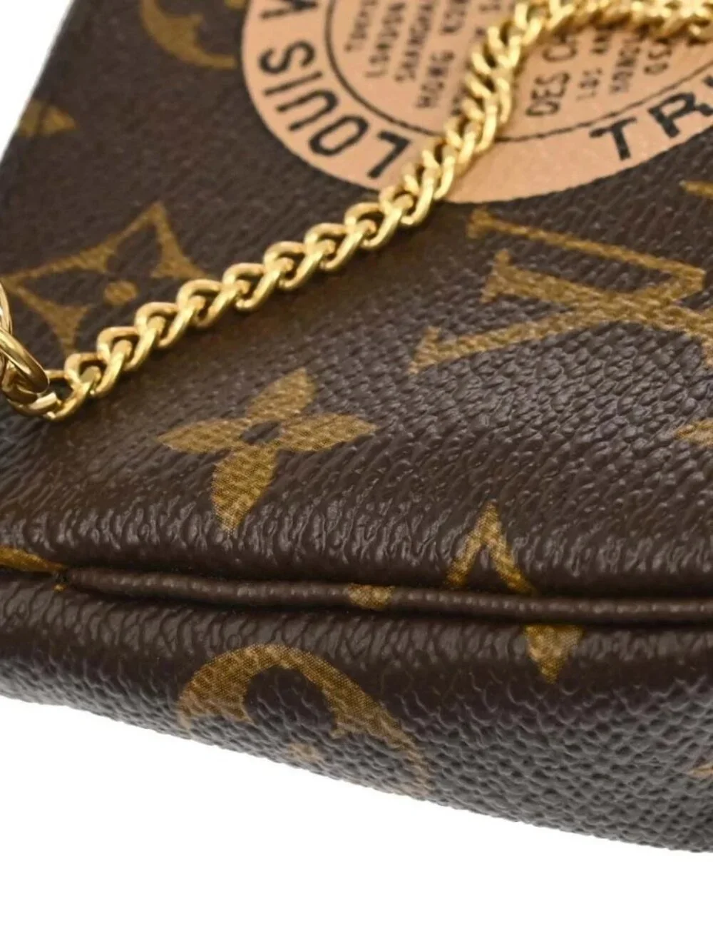 Louis Vuitton Monogram Mini Pochette Accessoires Handbag M60153